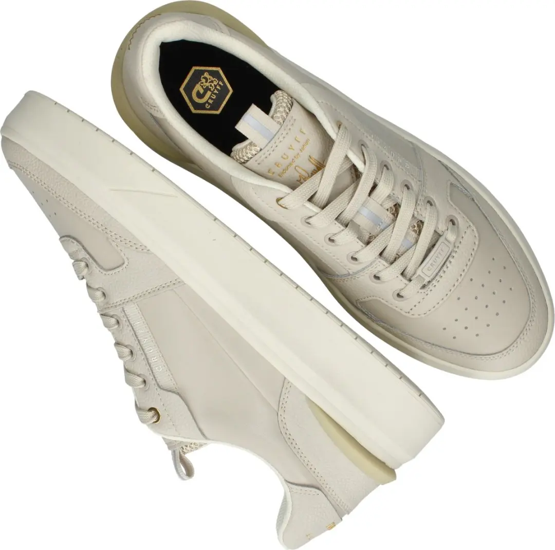 Cruyff Endorsed Tennis Heren Sneakers - Beige - Maat 46 - afbeelding 6 van 6