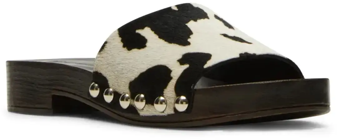 Steve Madden Cento-C Damessandalen - 39 - Zwart/Wit - afbeelding 2 van 2