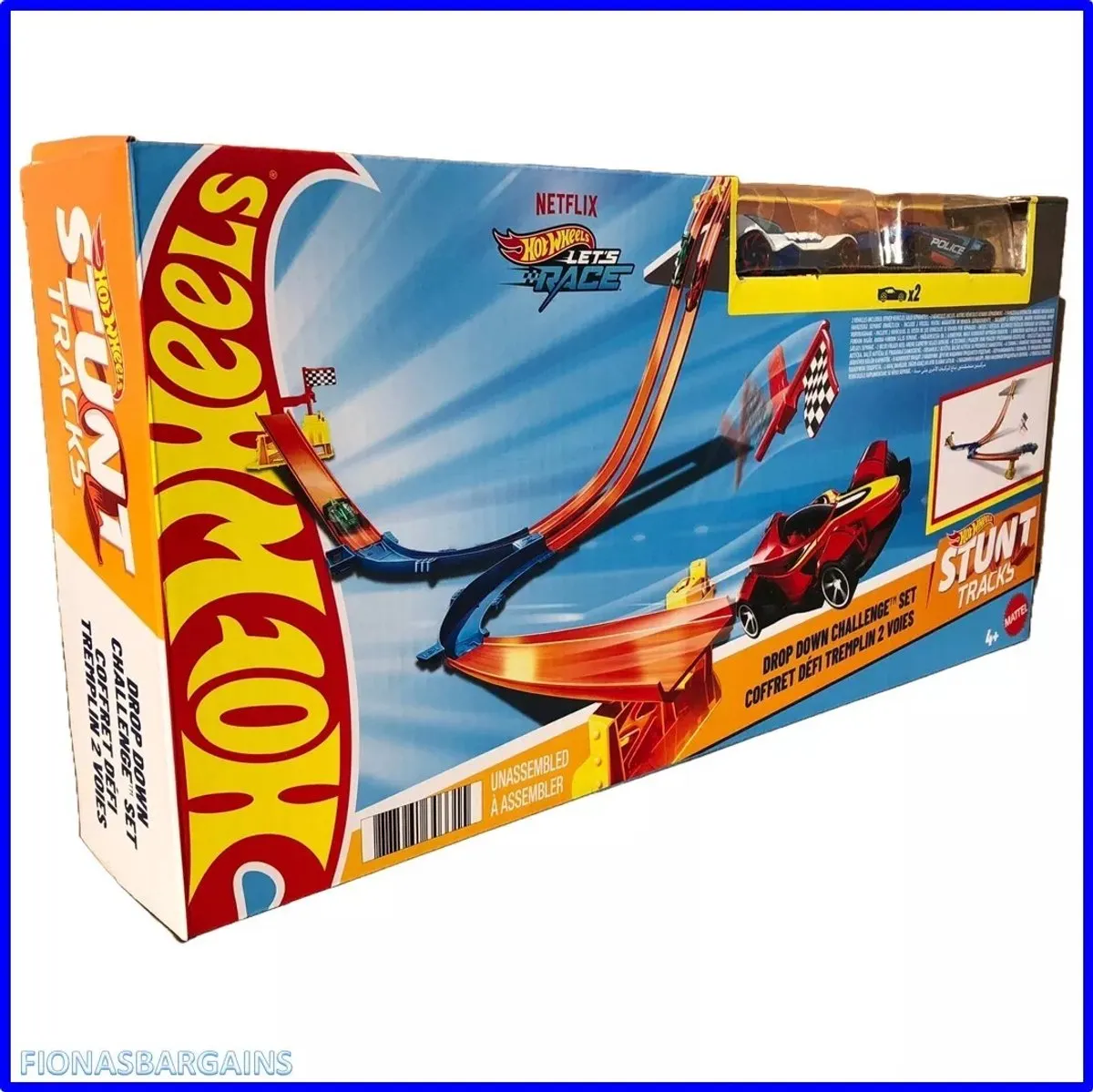 Hot Wheels Action Mega Rally Set - 2 Voertuigen