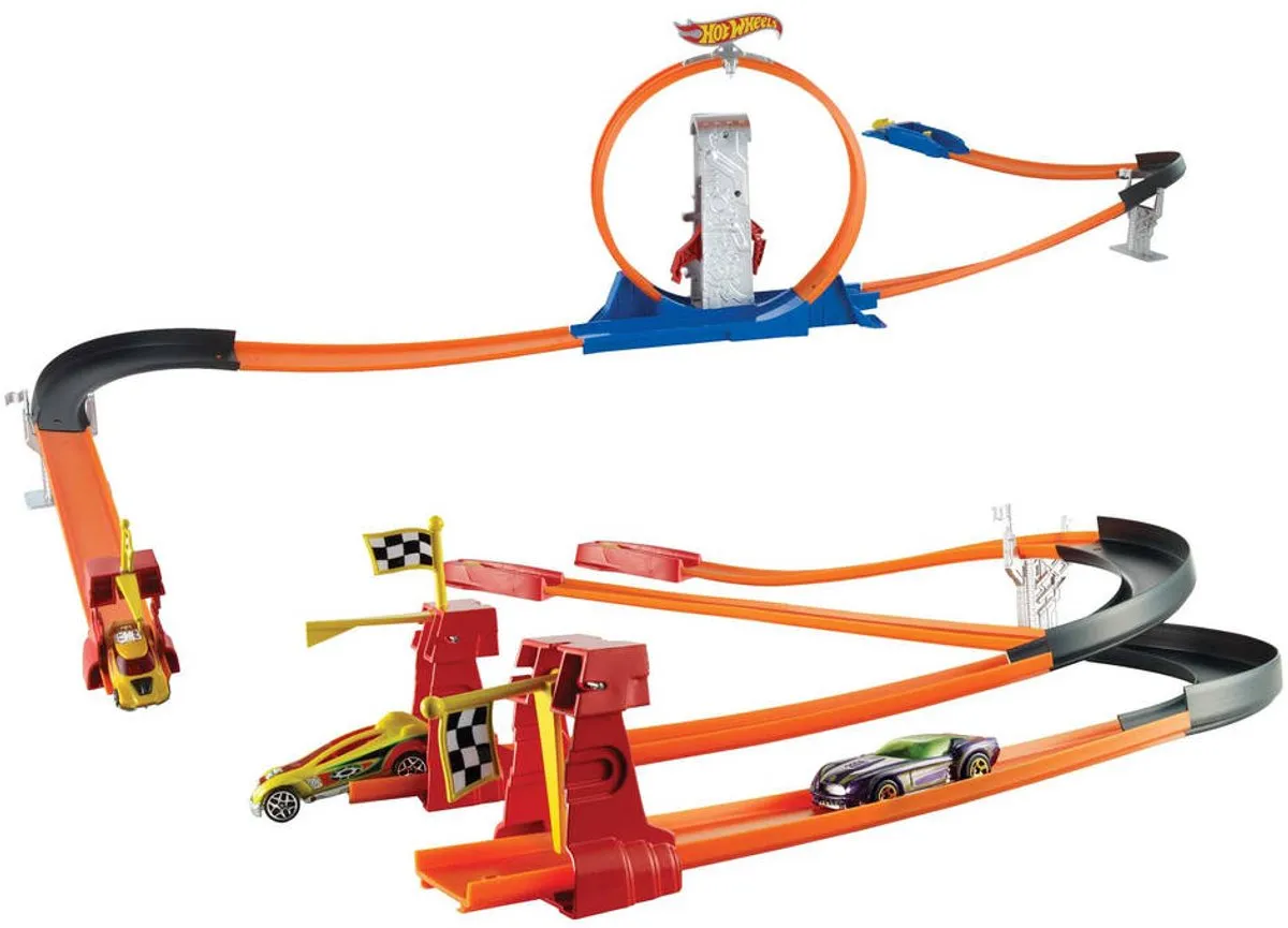 Hot Wheels Action Mega Rally Set - 2 Voertuigen