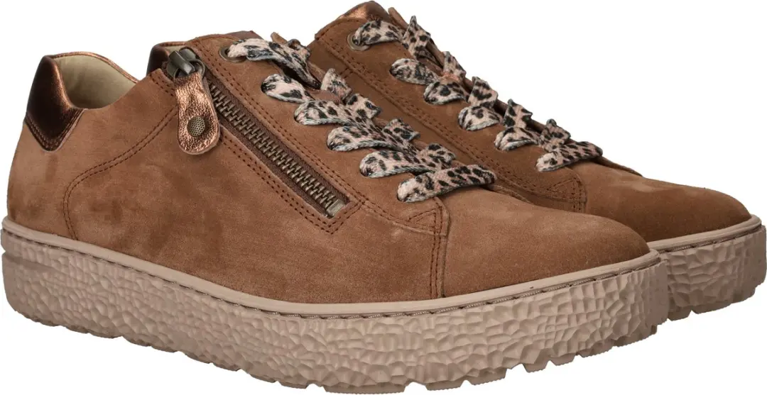 Hartjes Phil Sneakers - Bruin Suede - Maat 38