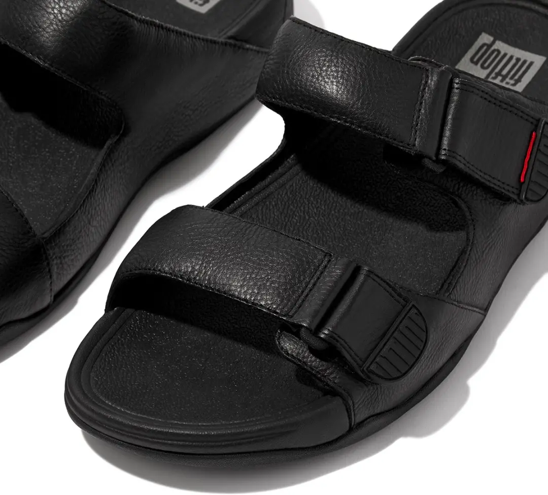 FitFlop Gogh Moc Slide Teenslipper - Maat 45 - Zwart