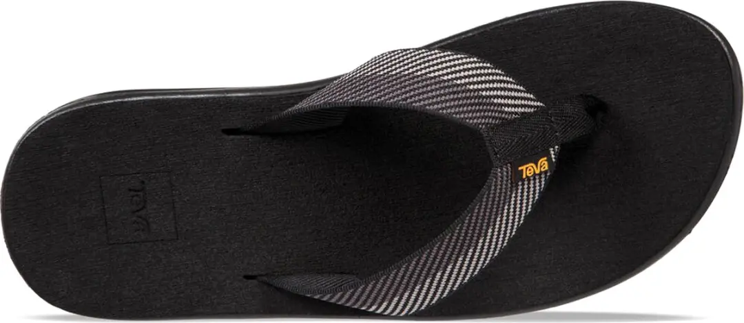Teva M Voya Flip Heren Teenslippers - Zwart/Grijs - afbeelding 4 van 6