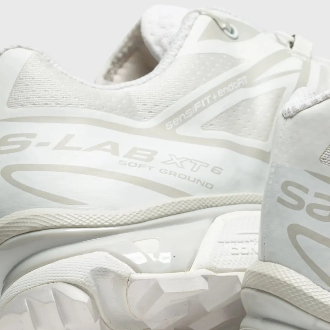 Salomon XT-6 White Lunar Rock - 42 2/3