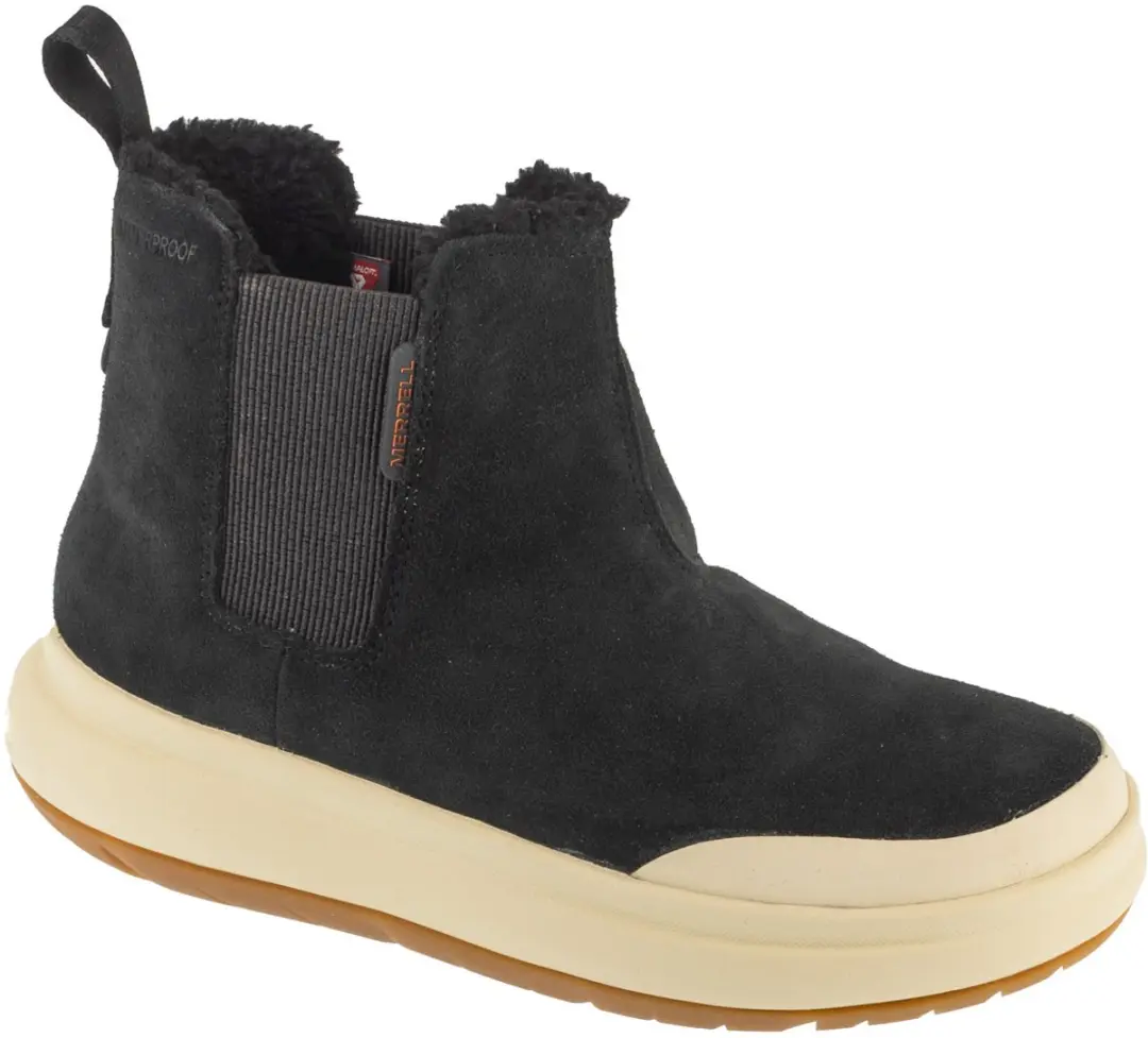Merrell Marquette Thermo Pull On WP, Vrouwen, Zwart, Laarzen, maat: 39