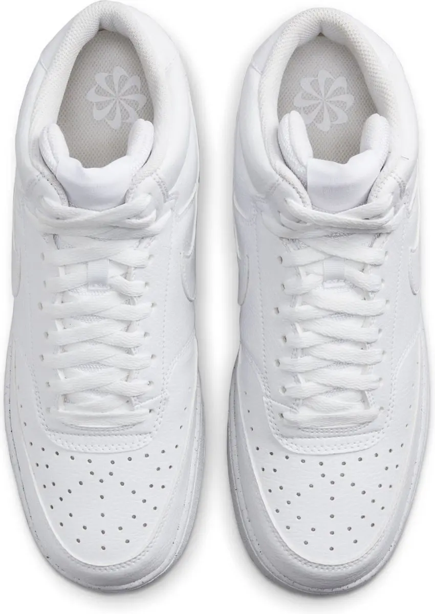 Nike Court Vision Mid Next Nature Sneaker - Heren 41 - Wit