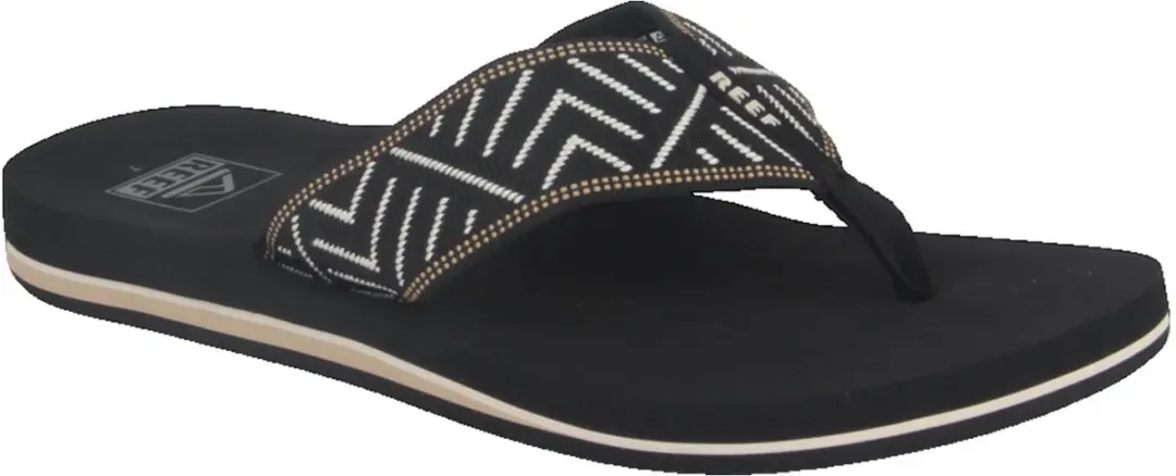 Reef Spring Woven Teenslippers CJ9415 - Dames 42.5 - Zwart/Crème - afbeelding 6 van 6