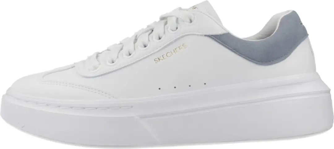 Skechers Cordova Classic Dames Schoenen - Maat 40 - Wit/Blauw - afbeelding 2 van 6
