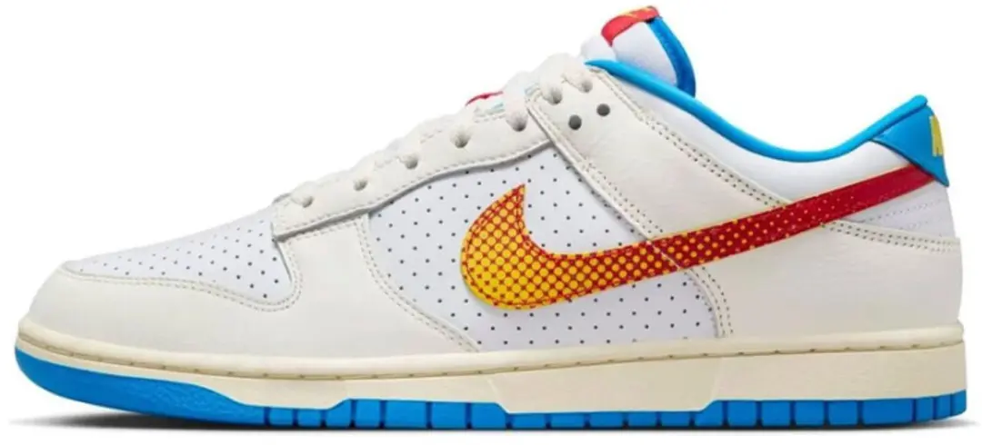 Nike Dunk Low Retro SE Pop Art Sail Photo Blue