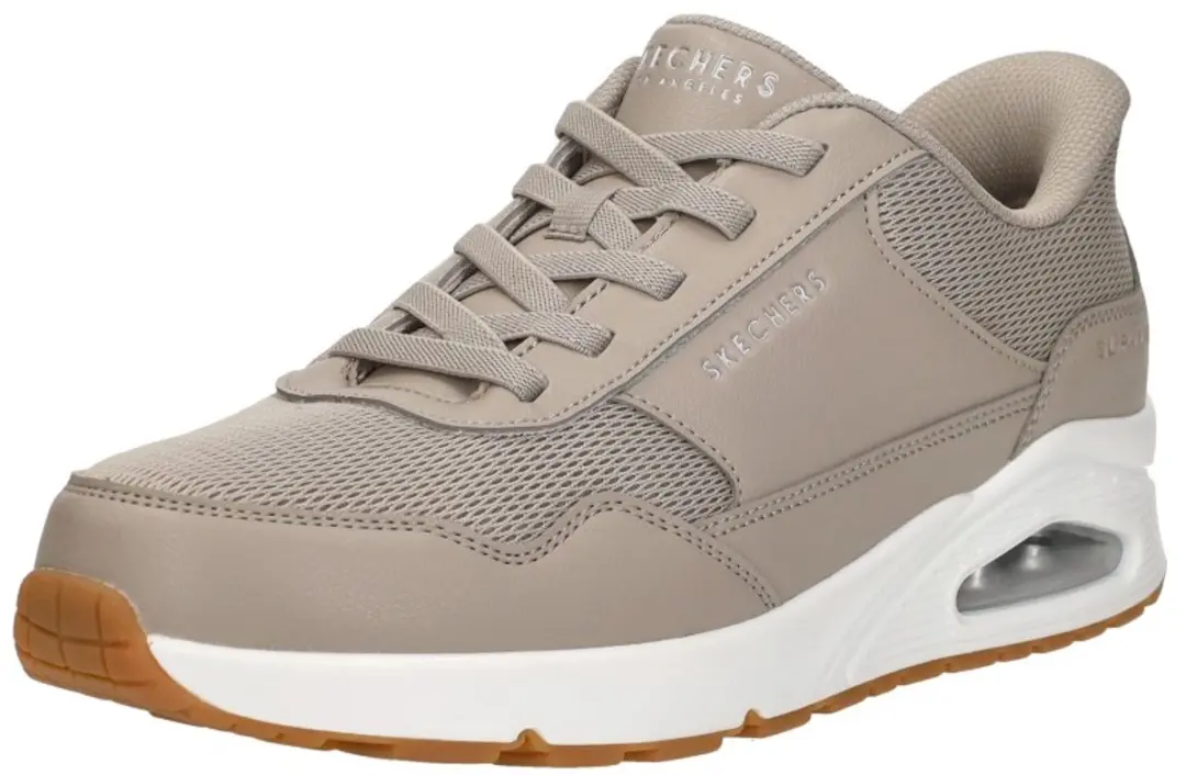 Skechers Slip-ins Uno Sneakers - Taupe - afbeelding 4 van 6