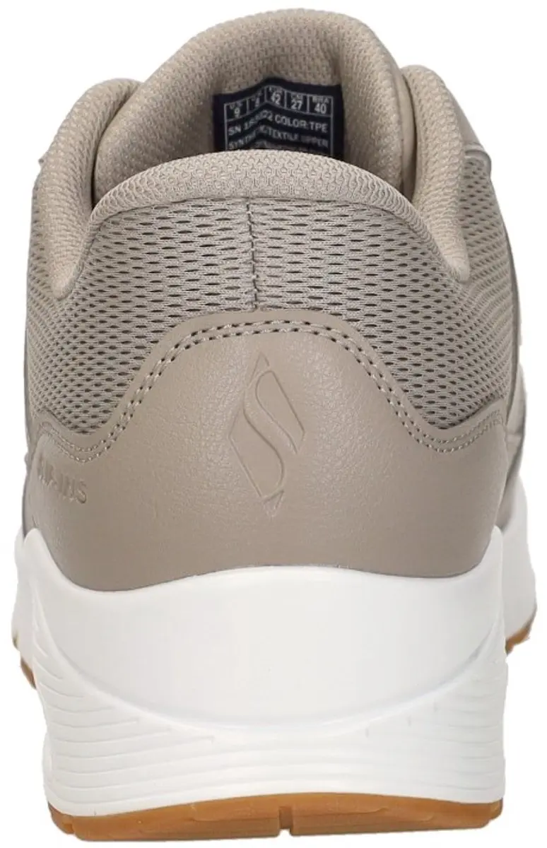Skechers Slip-ins Uno Sneakers - Taupe - afbeelding 6 van 6