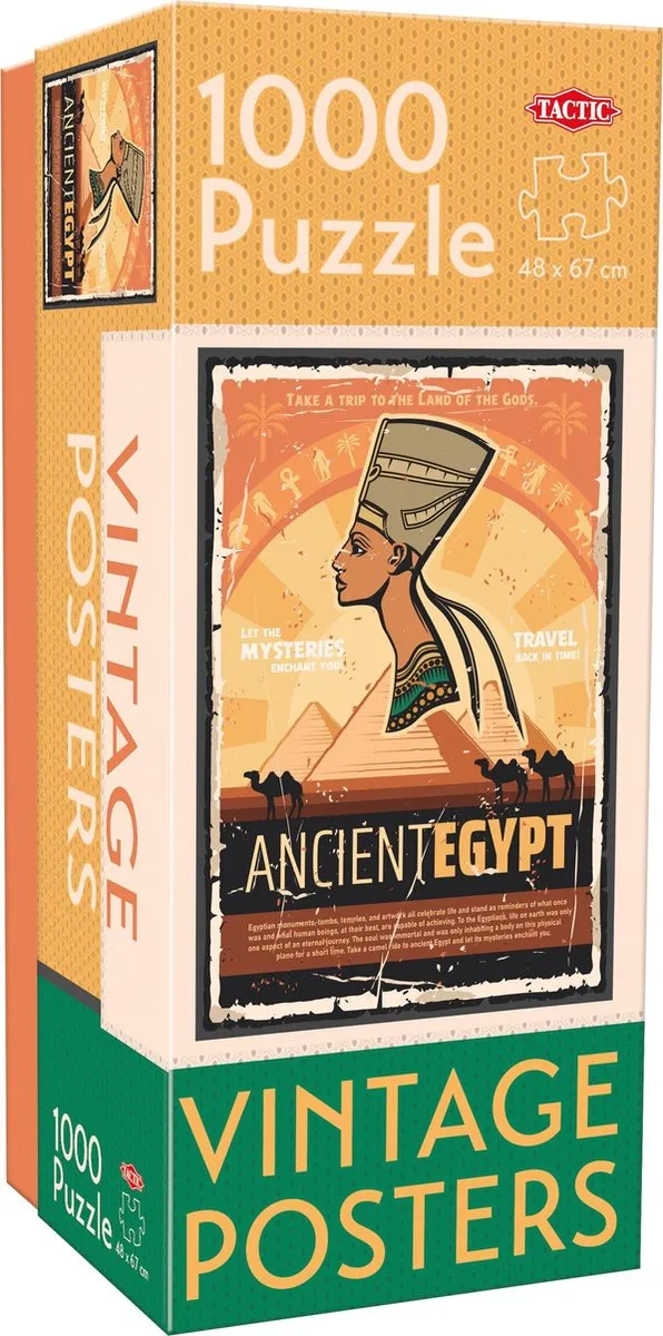 Tactic Vintage Ancient Egypt Puzzel 1000 Stuks