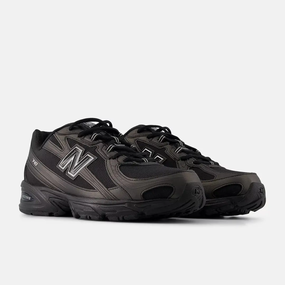 New Balance 740 Sneakers - Black Castlerock - afbeelding 4 van 6