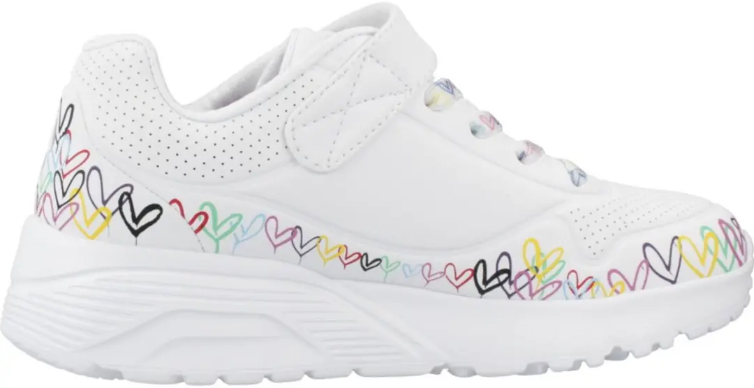 Skechers Street UNO LITE HEART CRAZE sneakers meisjes 314091L WMLT