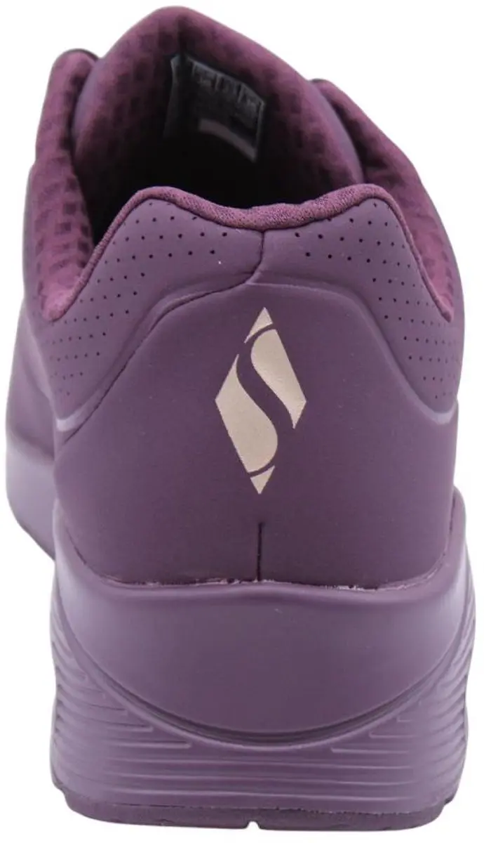 Skechers UNO Stand On Air Dames Sneakers 73690 - 36 - Burgundy - afbeelding 4 van 6