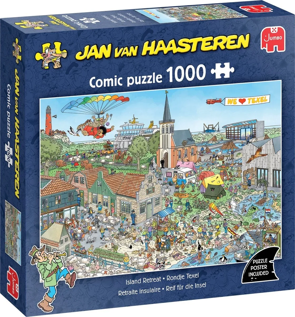 Jumbo Texel 1000 Puzzeldelen