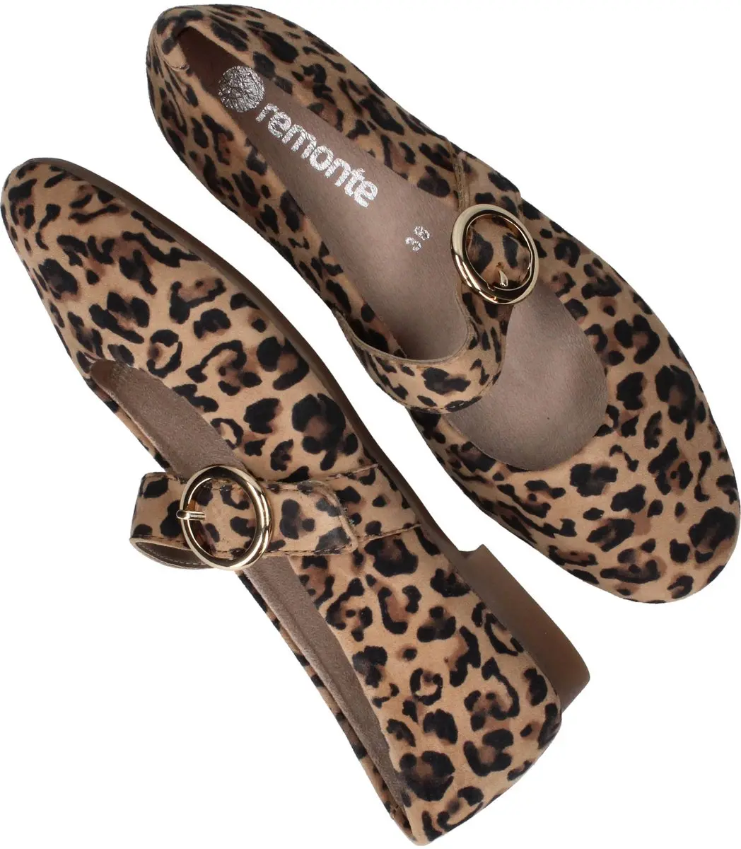 Remonte D0K14 Ballerina's Bruin - afbeelding 5 van 6