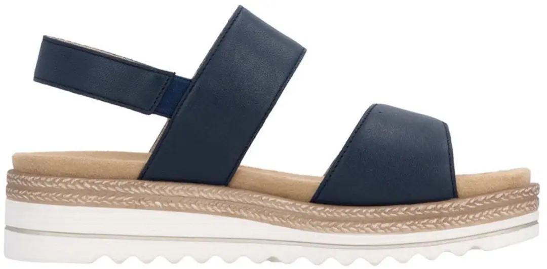 Lugano leren sandalen