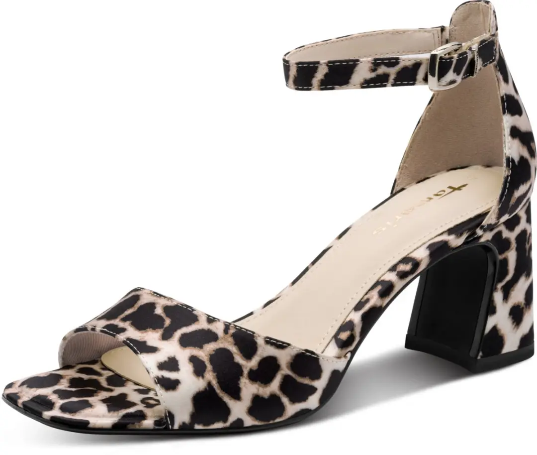 Tamaris Core Dames Sandalen - Bruin - Leopard - afbeelding 5 van 6