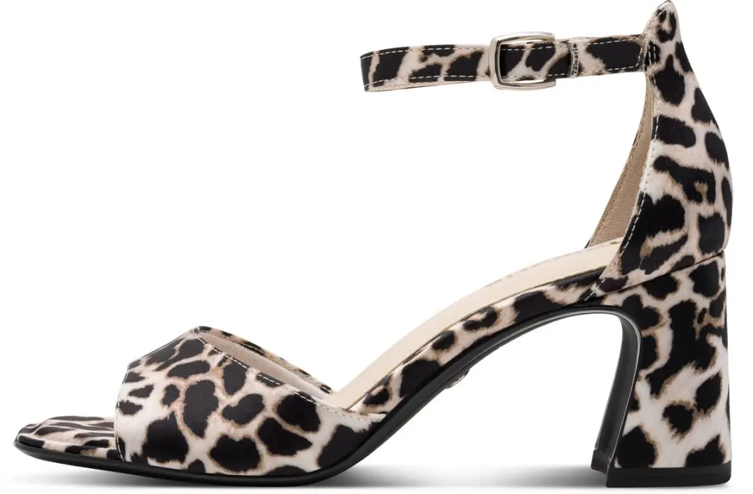Tamaris Core Dames Sandalen - Bruin - Leopard - afbeelding 2 van 6
