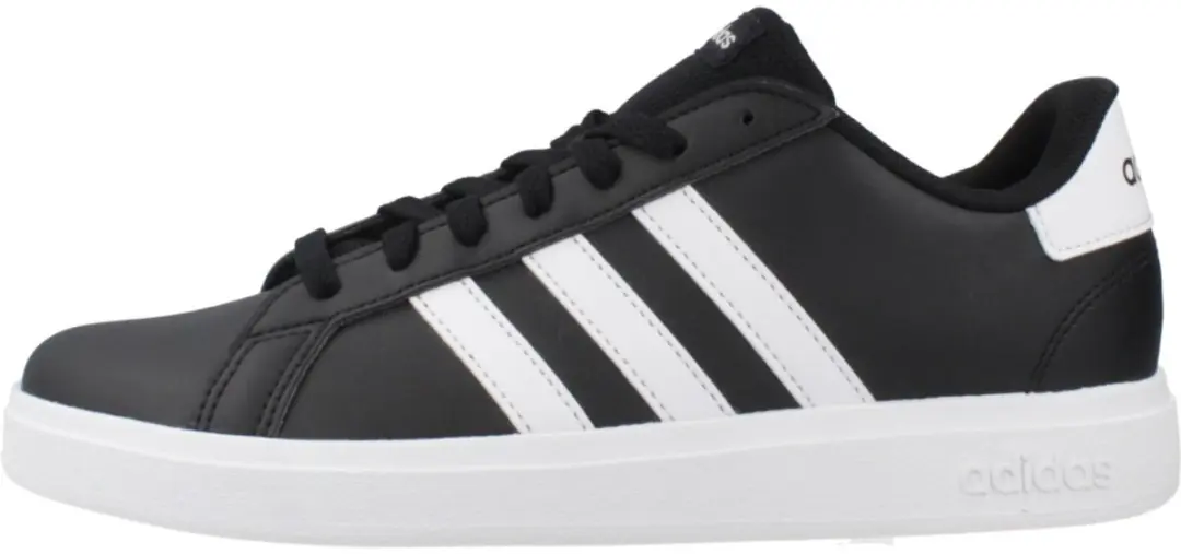 adidas Grand Court LKK25 Schoenen - Kinderen 36 - Zwart - afbeelding 2 van 6