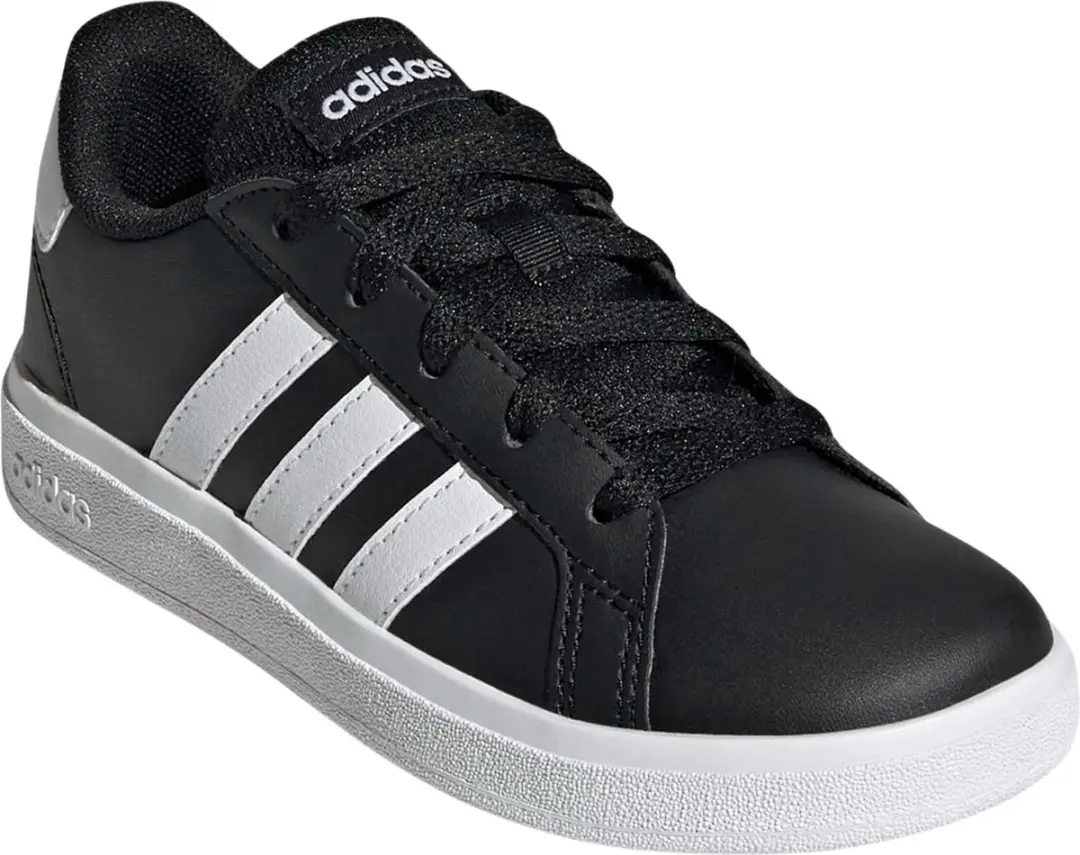 adidas Grand Court LKK25 Schoenen - Kinderen 36 - Zwart - afbeelding 4 van 6