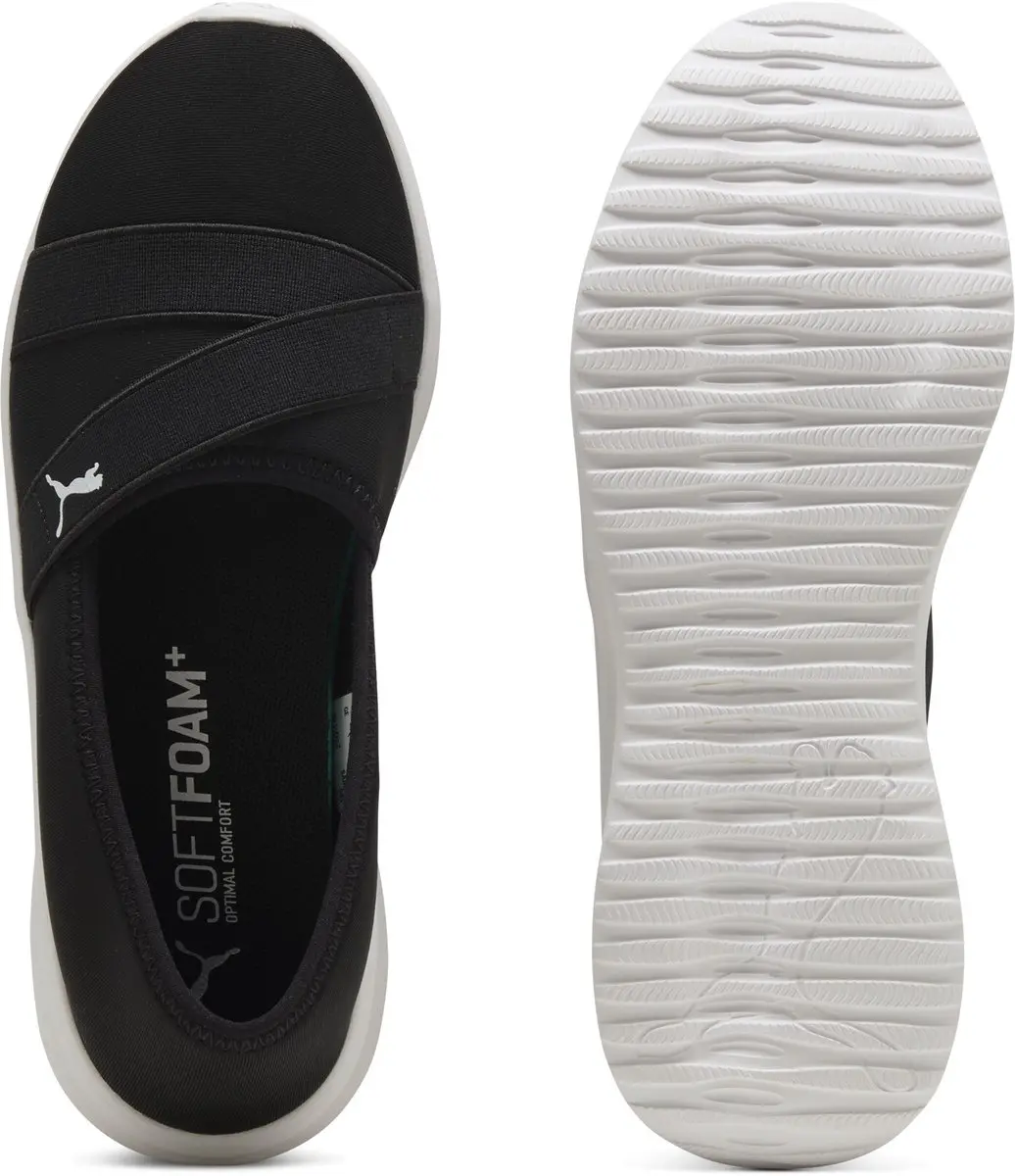PUMA Adelina 2 Dames Sneakers - Zwart/Wit - afbeelding 4 van 6