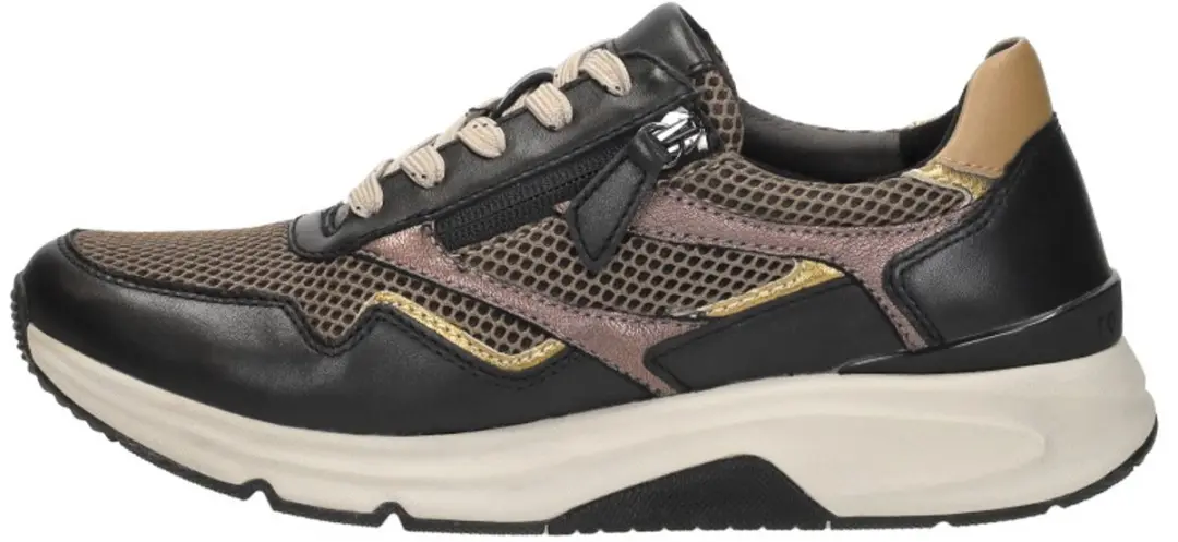 Gabor Rollingsoft Veterschoenen 38.5 - Zwart