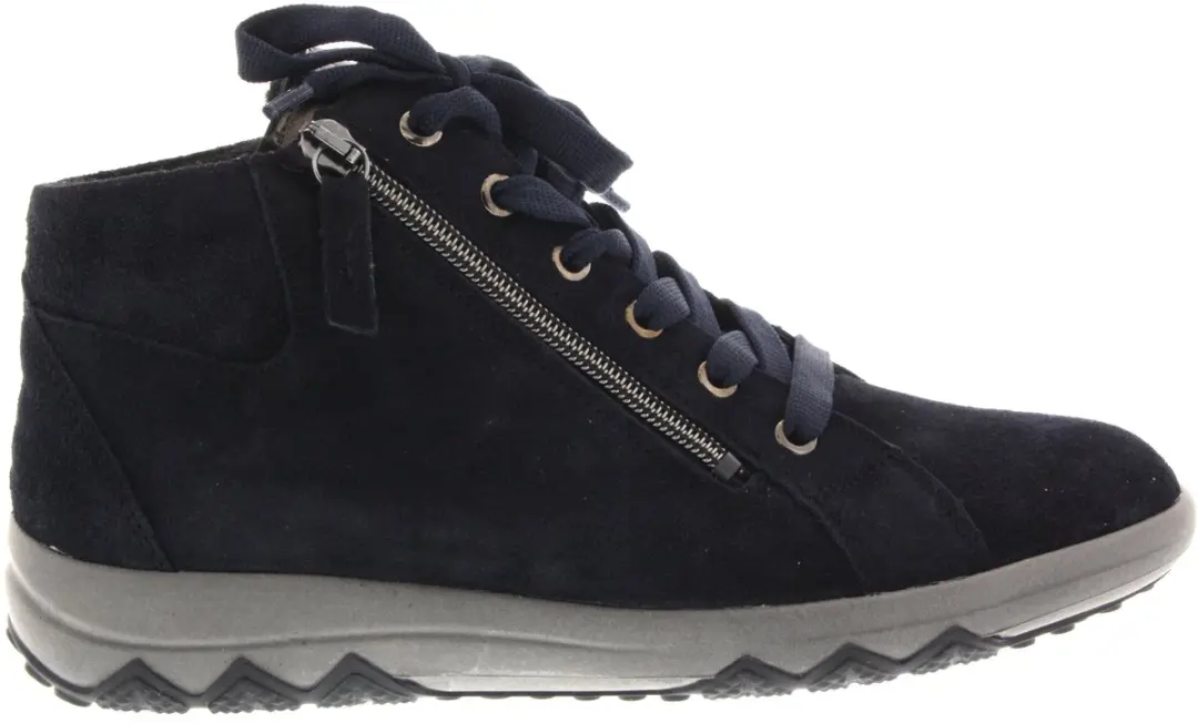 Dames Veterschoenen Waldlaufer H-teresa Donkerblauw