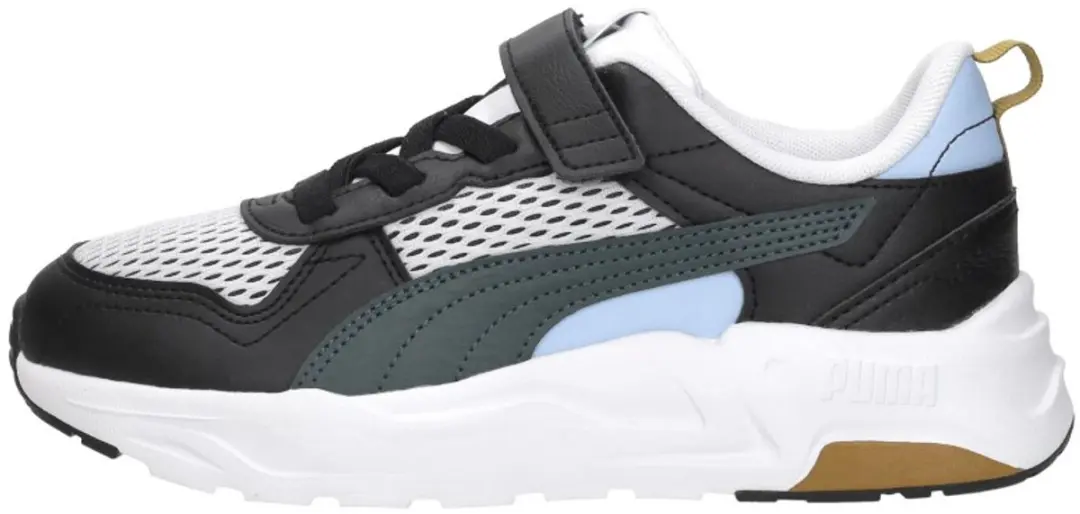 PUMA Trinity 2 LT Run Fun AC+ PS Unisex Sneakers - PUMA White-Green Terrain-PUMA Black - afbeelding 2 van 6