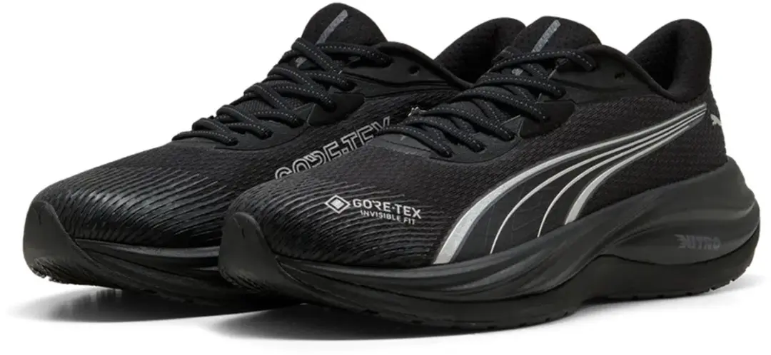 Puma Heren ELECTRIFY NITRO 5 Hardloopschoenen Black Silver