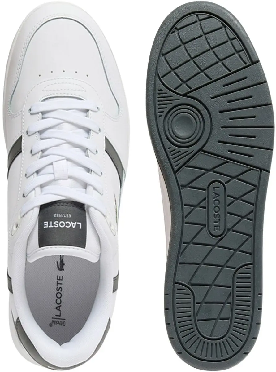 Lacoste T-CLIP SET 126 6 SMA Heren Sneakers - wit-donkergrijs - afbeelding 6 van 6