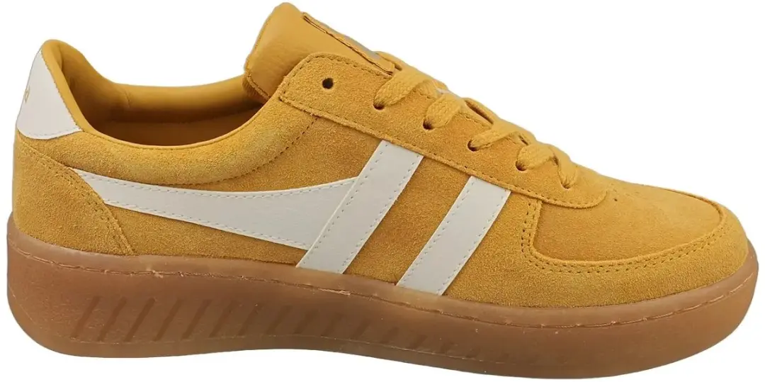Gola Grandslam Suède Damesschoenen CLA589 - 38 - Zon/Gebroken wit/Gom - afbeelding 2 van 6