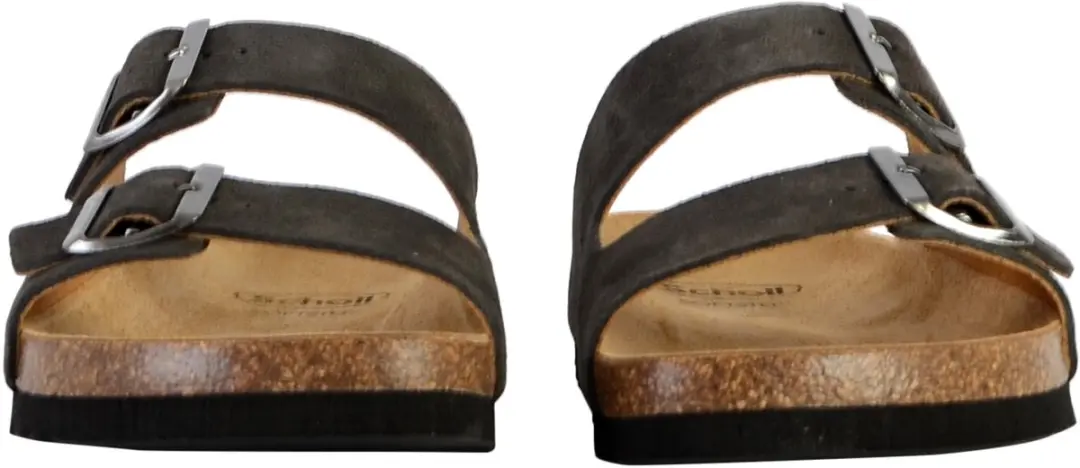 Scholl Sandalen Julien 2 Riemen Suede Heren - Grijs - afbeelding 6 van 6