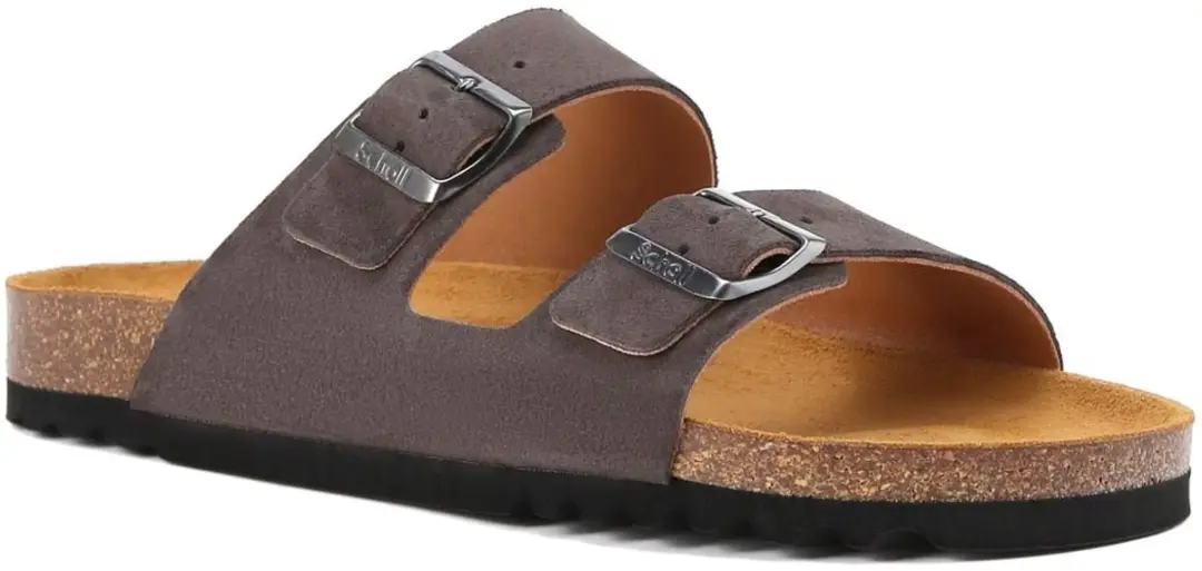 Scholl Sandalen Julien 2 Riemen Suede Heren