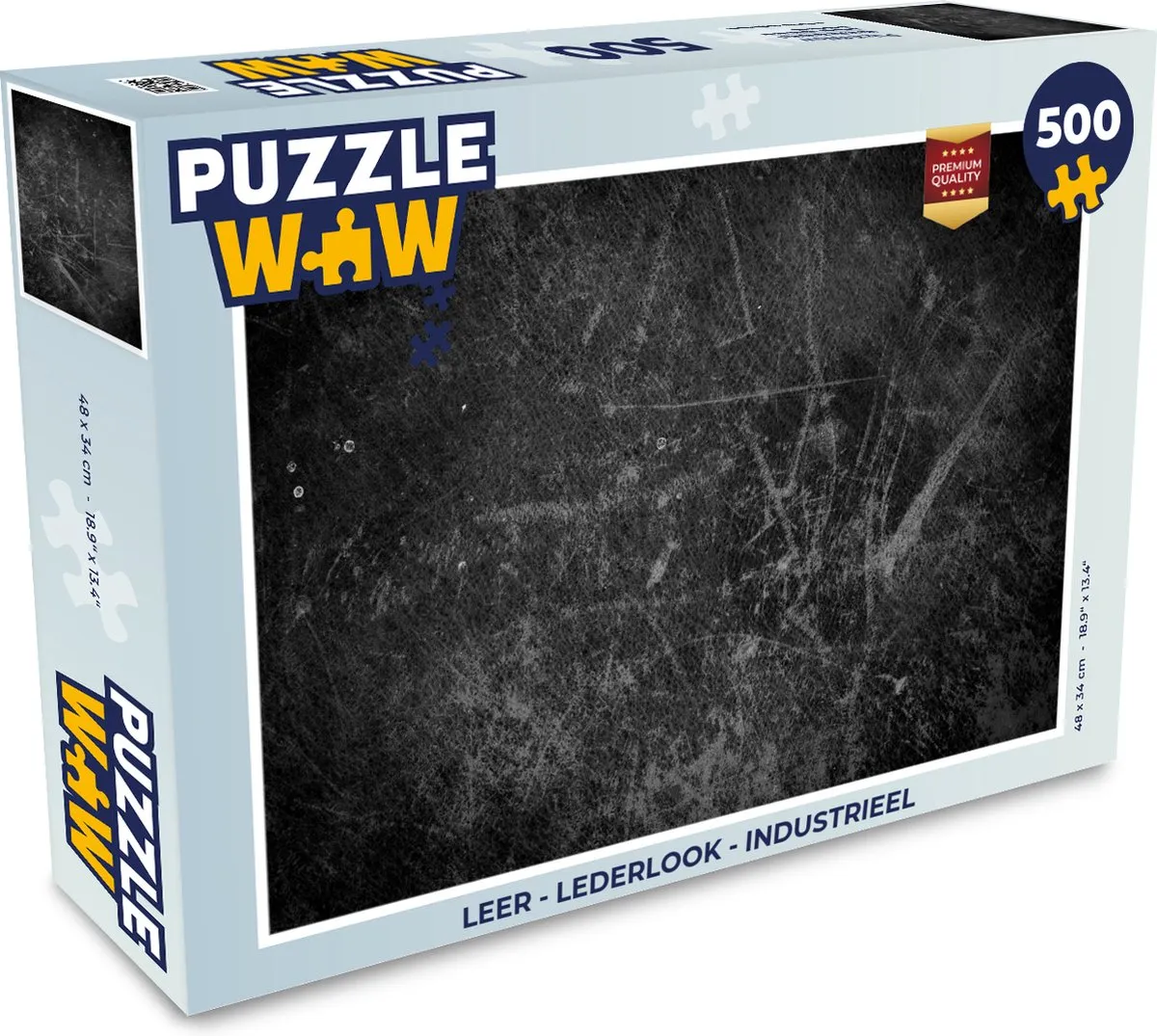 PuzzleWow Industrieel Legpuzzel 500 Stuks - Multicolor