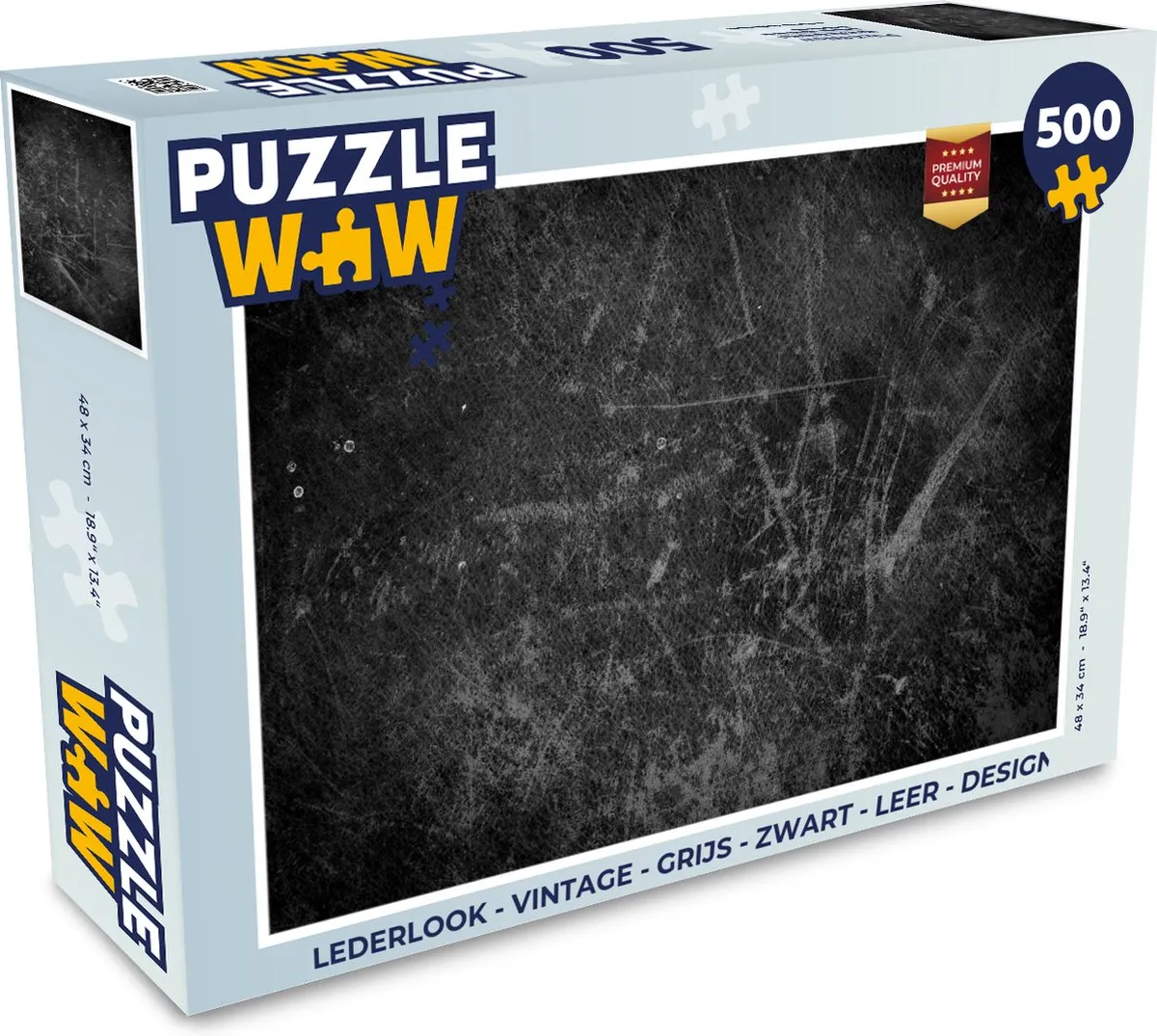 PuzzleWow Industrieel Legpuzzel 500 Stuks - Multicolor
