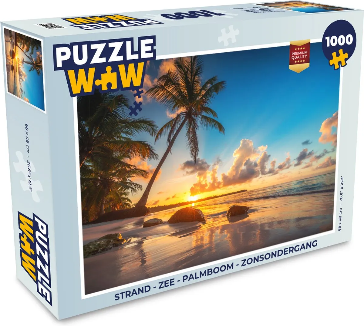 PuzzleWow Legpuzzel 1000 Stuks