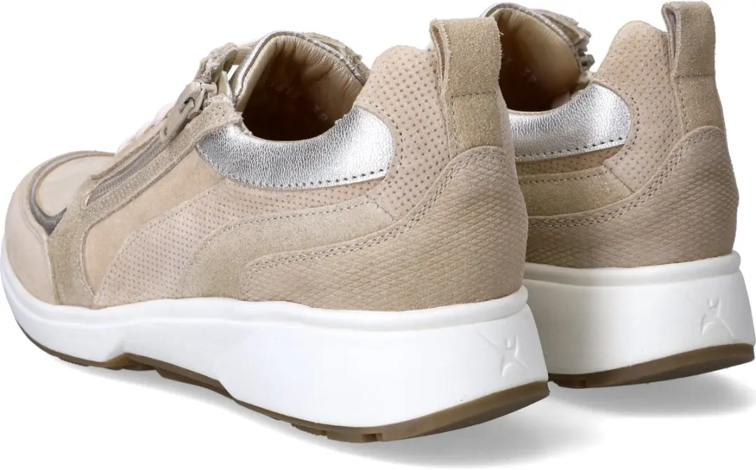 Xsensible Valletta Sneakers Beige - Dames - Suede - Maat 43