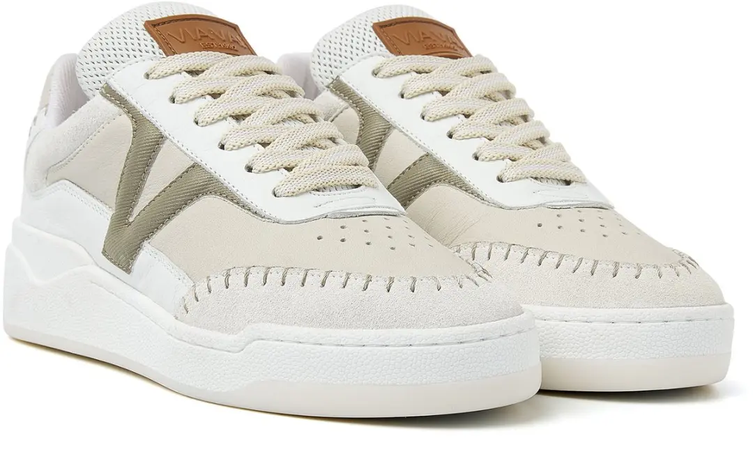 VIA VAI Sam Olivia Lage Sneakers 41 - Beige/Groen/Wit