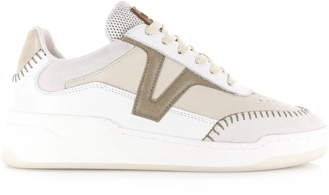 VIA VAI Sam Olivia Lage Sneakers 41 - Beige/Groen/Wit