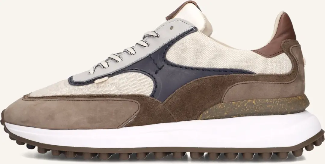 Floris van Bommel Noppi Sneakers SFM-10207 - Bruin - Maat 43⅓