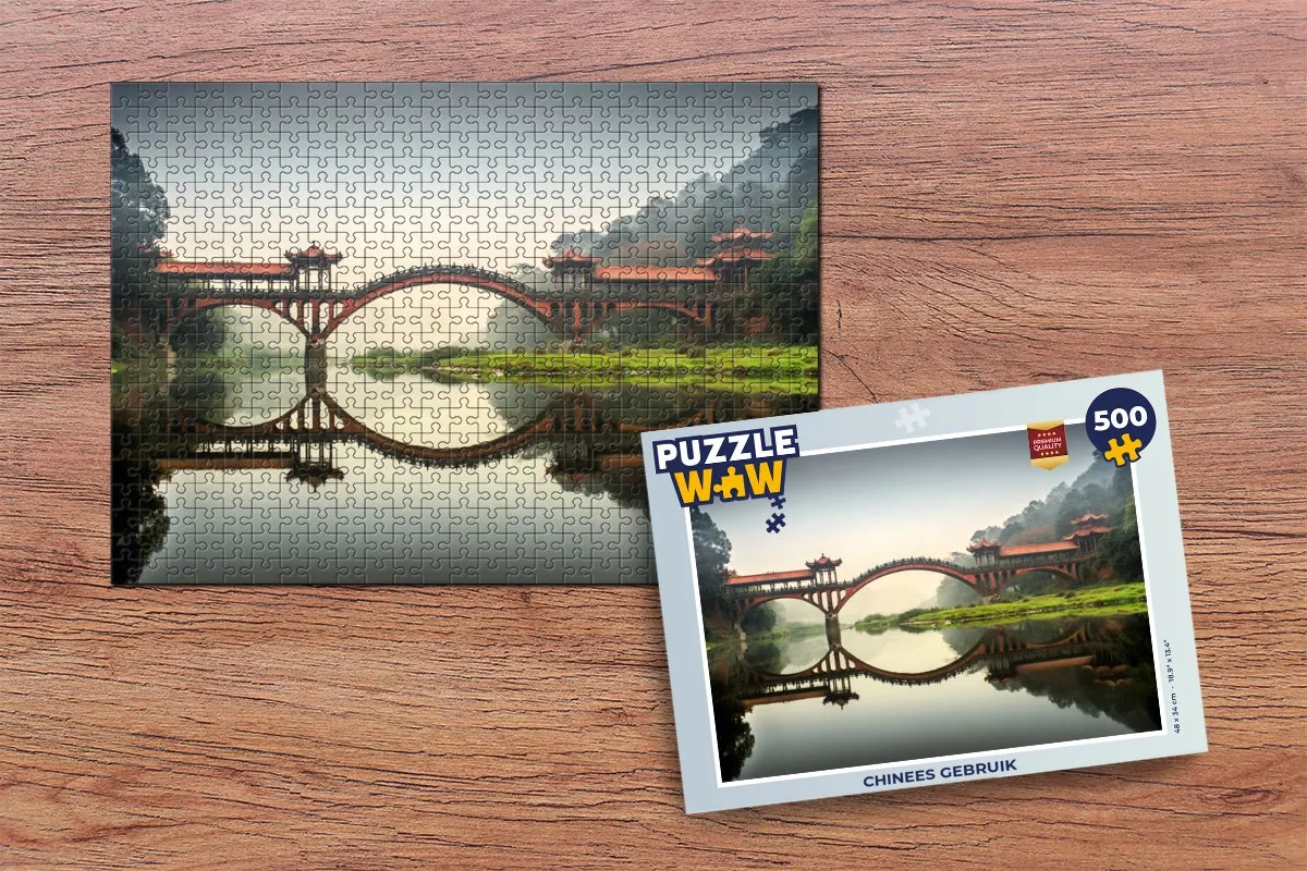 PuzzleWow Legpuzzel 500 Stuks - Multicolor