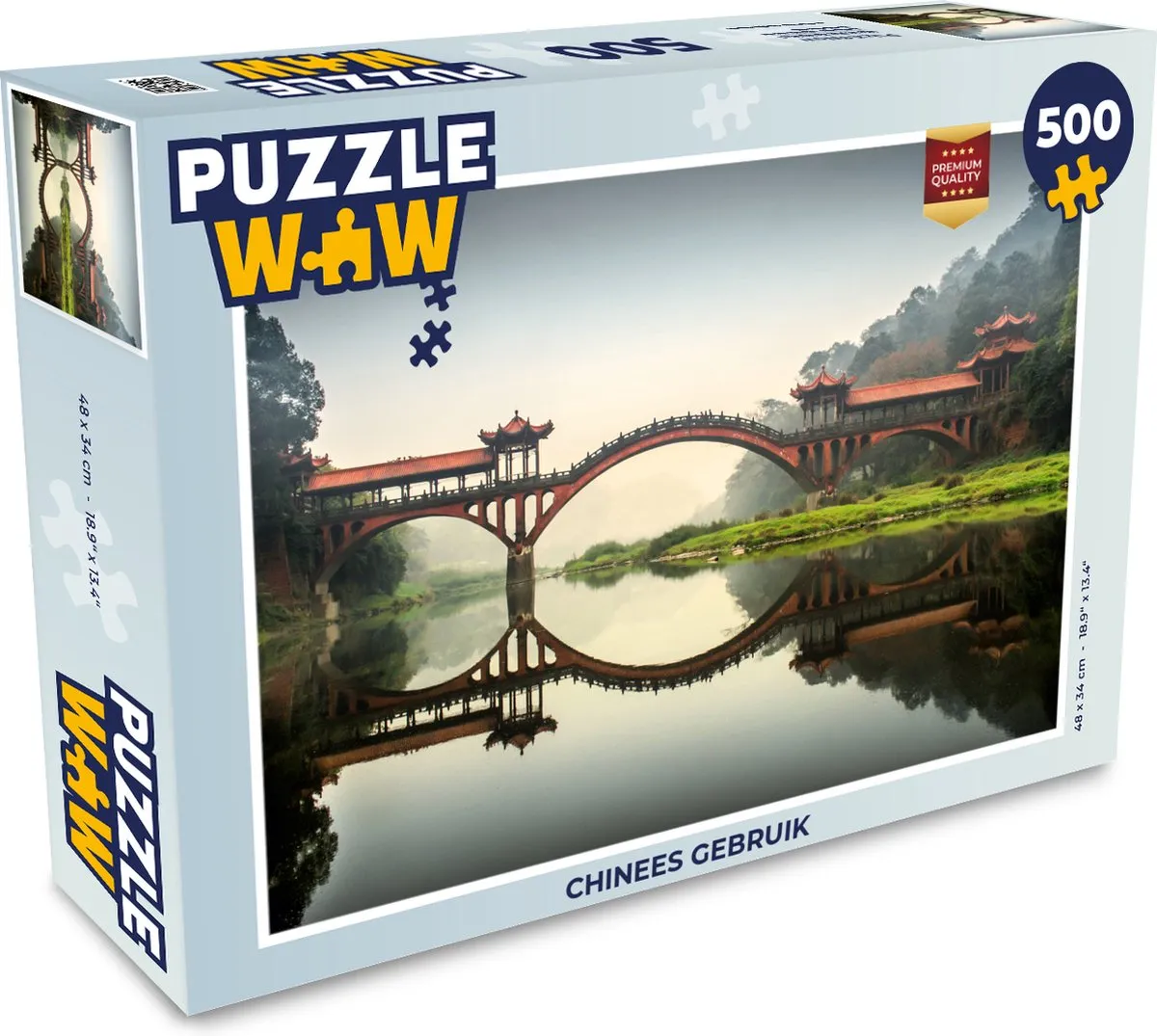 PuzzleWow Legpuzzel 500 Stuks
