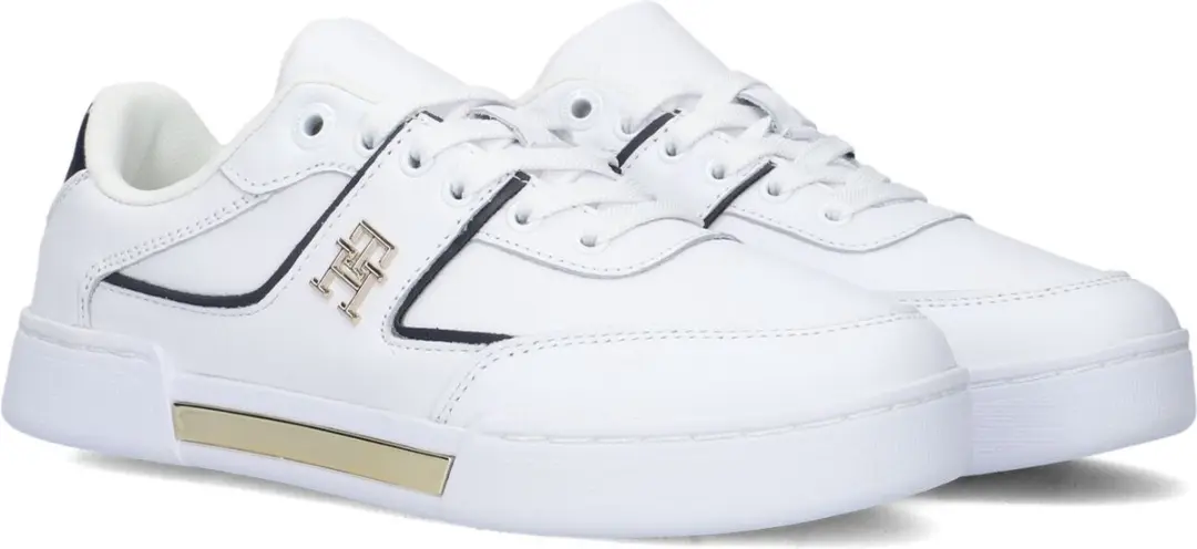 Tommy Hilfiger Th Prep Court Sneakers - Wit - Maat 36 - afbeelding 4 van 6