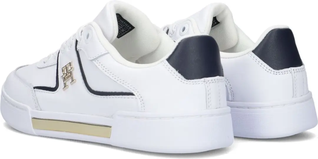 Tommy Hilfiger Th Prep Court Sneakers - Wit - Maat 36 - afbeelding 6 van 6