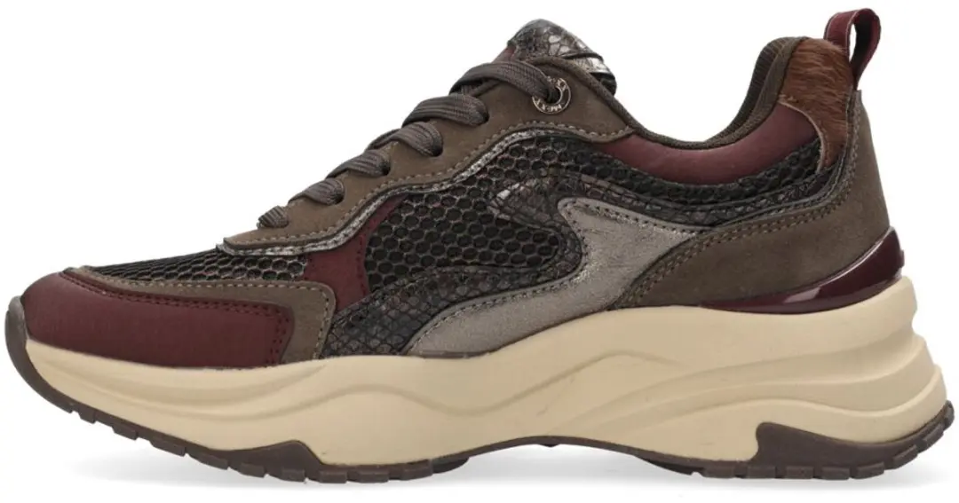 Mexx Palma Ora Sneakers - Dames - Bruin - Maat 38 - afbeelding 2 van 6