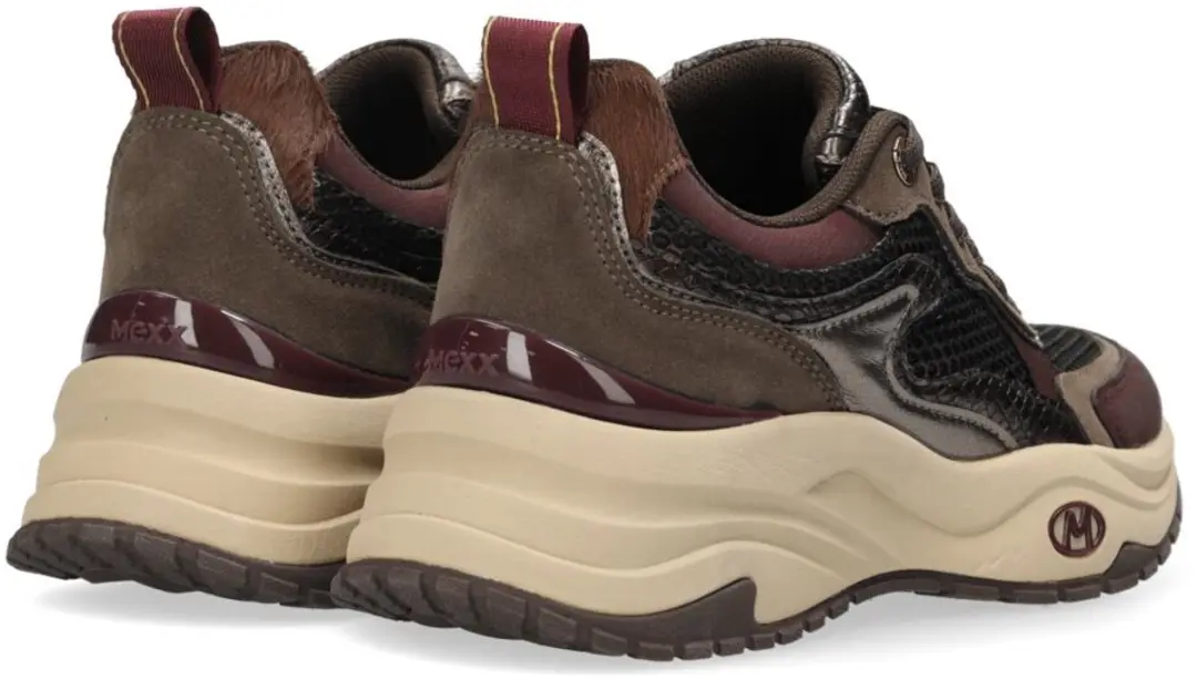 Mexx Palma Ora Sneakers - Dames - Bruin - Maat 38 - afbeelding 4 van 6