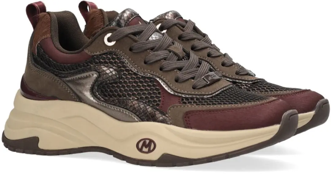 Mexx Palma Ora Sneakers - Dames - Bruin - Maat 38 - afbeelding 3 van 6