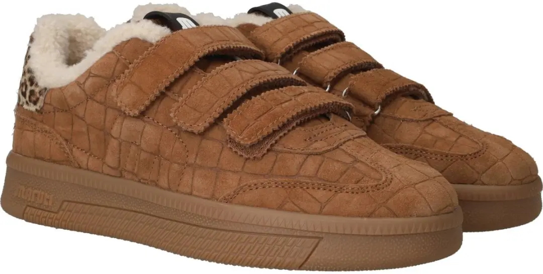 Maruti Yana Suede Sneakers Dames - Bruin - Maat 40